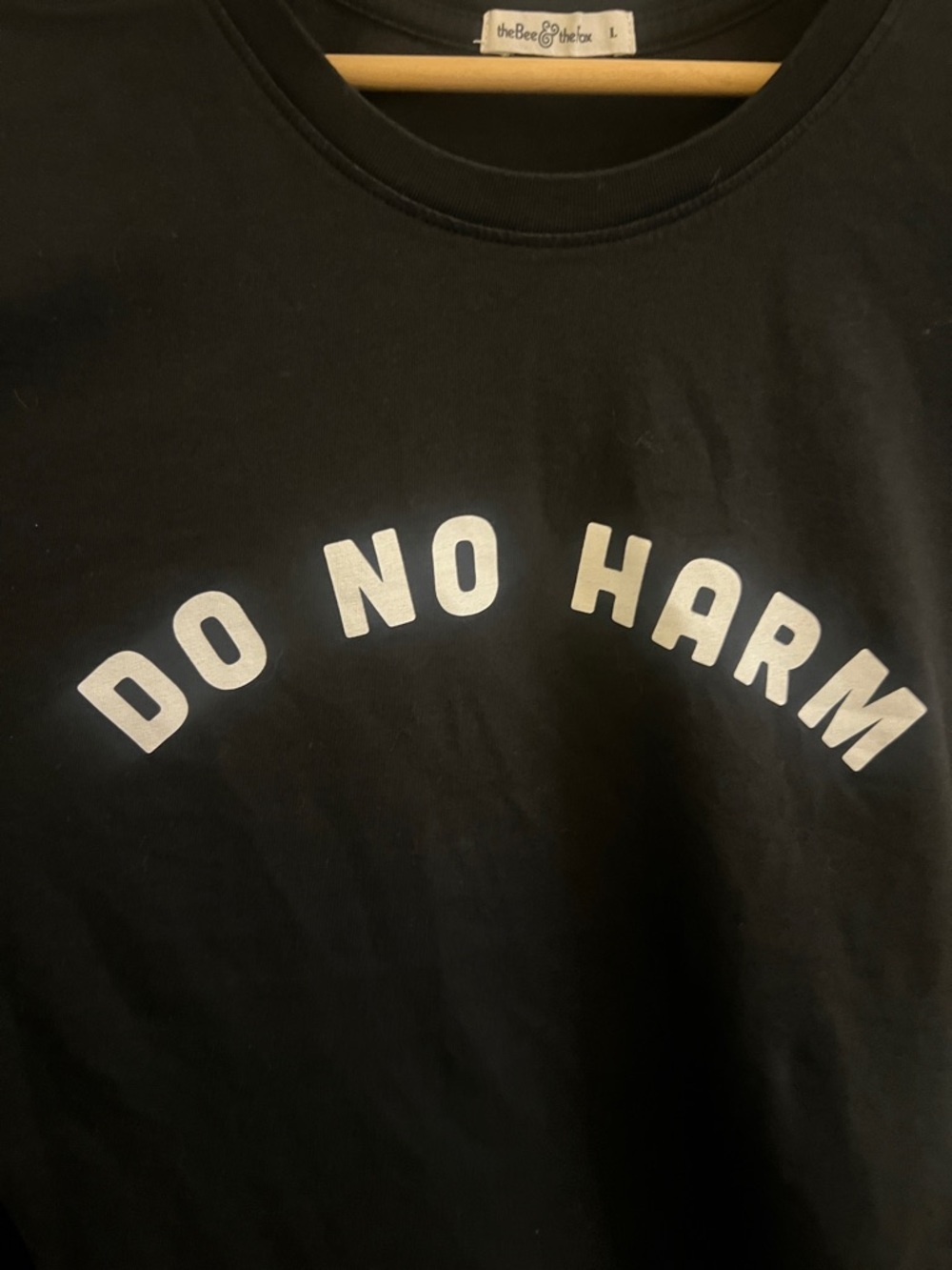 Do No Harm Short Sleeve Tee - Black - Picture 2 of 4